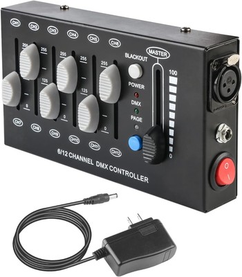 MAD OWL 12 Channel DMX dimming Controller, mini dj 12 Dimmer 
