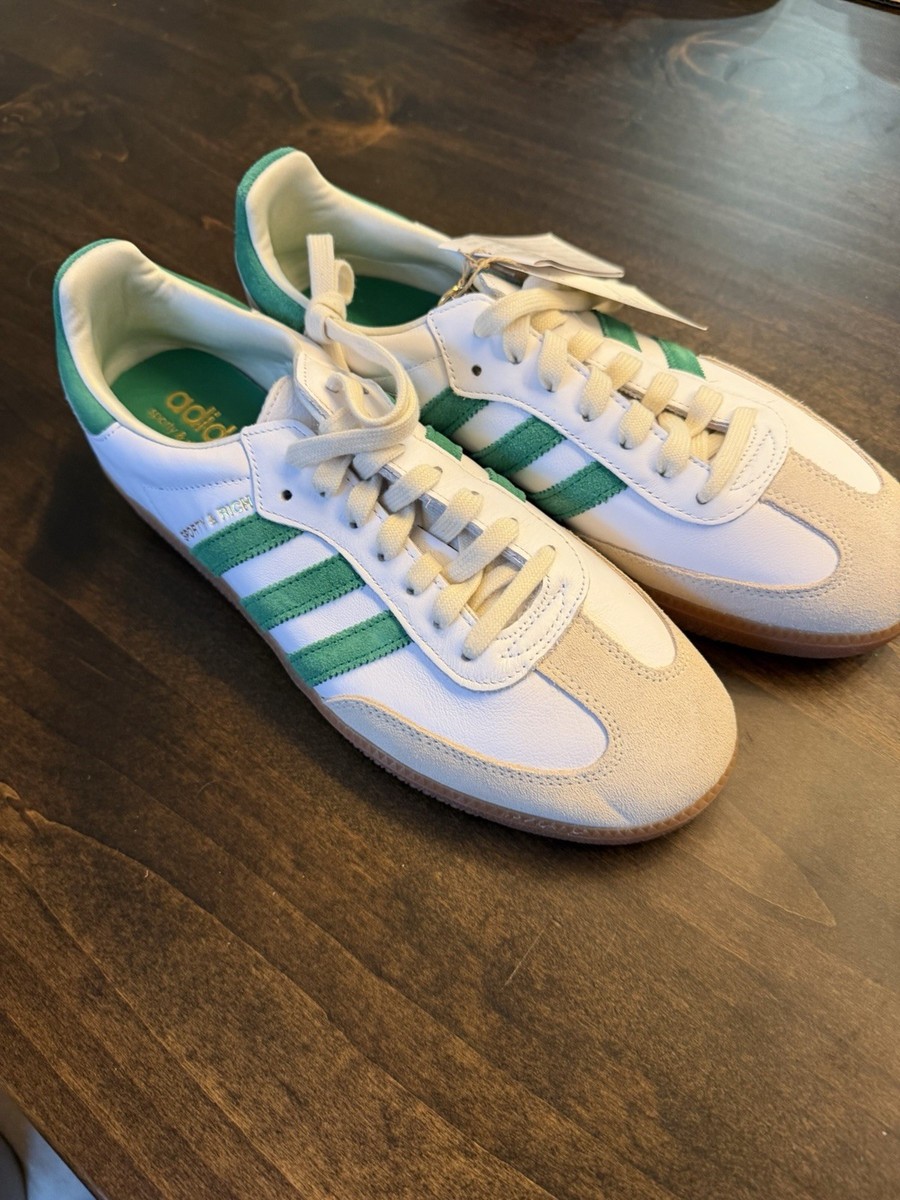2022 Sporty & Rich x adidas Samba OG 'White Green' Size 9.5 | eBay
