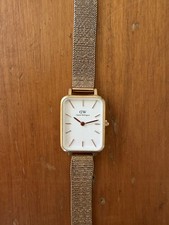 Daniel Wellington Quadro Pressed Gold Watch