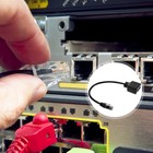  Network Cable Ethernet Adapter Verbinder Netzwerksplitter -Adapter Lan