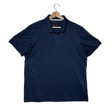 Porsche Design Performance Core Polo Shirt Men's Blue Size L Golf Activewear