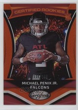 2024 Certified Certified Rookies Orange Mirror 114/149 Michael Penix Jr #9 0rd2