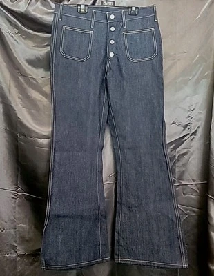 Vintage Levi's 70s 646 U.S.A Deadstock Sample Jolenen Flair Single Stich 28 - Image 1 of 4