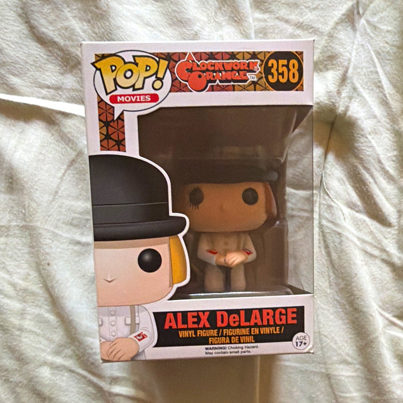 Funko Pop! Movies A Clockwork Orange Alex DeLarge #358 Vinyl Figure Boxed