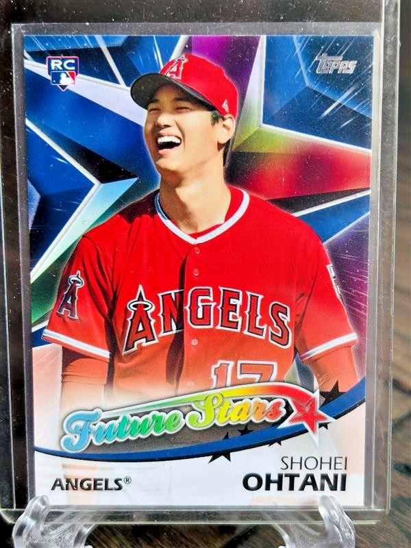 Shohei Ohtani 2018 Topps Baseball Future Stars #FS-5 Rookie RC Angels Dodgers