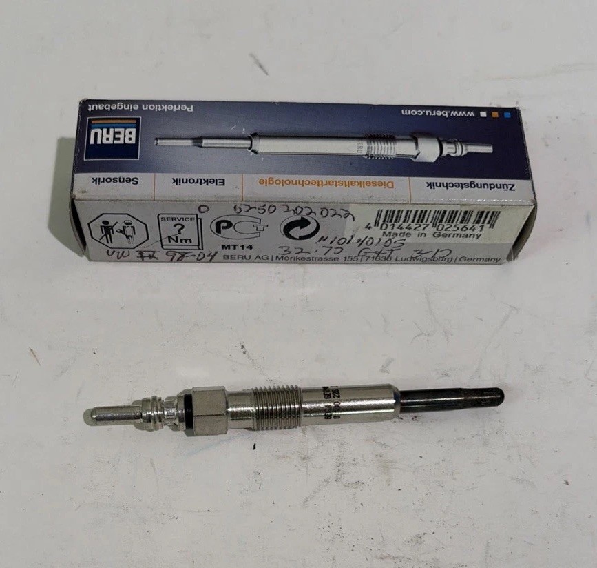 Beru Glow Plug N10140105 10mm Fits Jetta Passat Golf Beetle Jetta MK4 Golf MK4