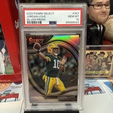 2020 Panini Select - Field Level Jordan Love #347 Silver Prizm (RC) PSA 10!!!