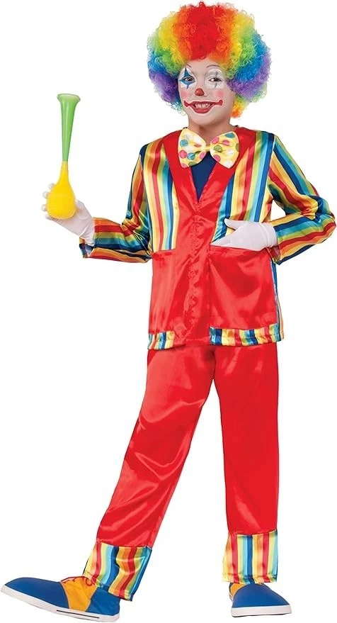 Payaso Circo Fiesta de Cumpleaños Carnaval Libro Semana Niños Disfraz Lunares Pajarita Foto 2 de 4