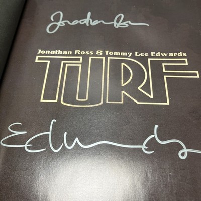 Turf Hardcover SIGNED Jonathan Ross & Edwards First Edition Forbidden Planet