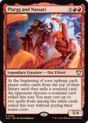 Plargg and Nassari #250 Commander: Secrets of Strixhaven