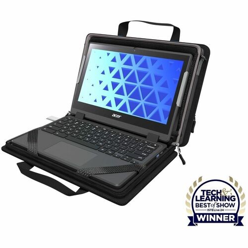 Explorer 5 Work-In Case w/Pocket 11" w/ Shoulder Strap (Black)