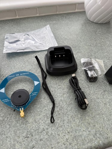 iradio UV-98 plus. One-Click Decoding NOAA Air Band Reception FM/AM/SSB + MIC - Zdjęcie 6 z 10