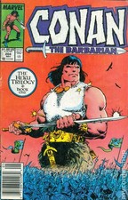 Conan the Barbarian Mark Jewelers #206MJ FN- 5.5 1988 Stock Image Low Grade