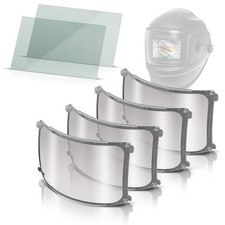 STAHLWERK Vorsatzscheiben 6er Set Ersatzscheiben Visierglas Schwei&szlig;helm BULLET