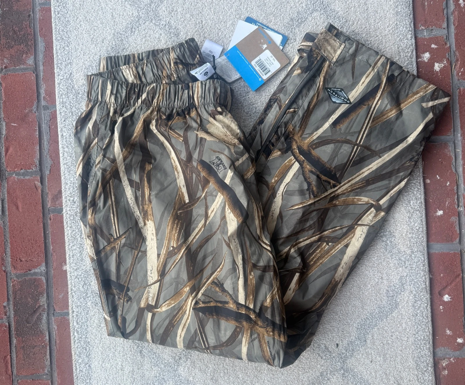 NWT Men's XXL Columbia Omni Tech, breathable, waterproof, hunting pant
