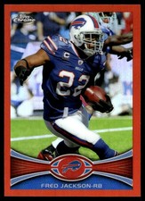 Fred Jackson 2012 Topps Chrome #167 Bills Insert ? SEE SCAN! FREE SHIPPING
