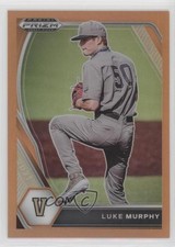 2021 Panini Prizm Draft Picks Neon Orange Prizm 27/50 Luke Murphy #PDP110 2qw