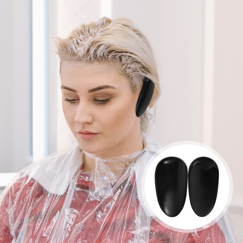 Juego de 2 fundas protectoras para orejeras al colorear el cabello para ducha - Imagen 6 de 12
