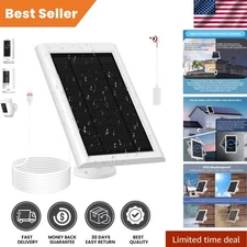 Solar Panel for Ring Camera(2nd Generation) Dustproof Waterproof 5W Solar Panel