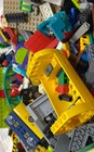 LEGO Bulk Building Bricks Mixed Lot Bricks Plates Wheels Parts 8 Pounds — photo 5