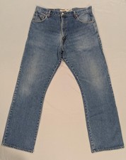 Vintage Levi's 517 Jeans Mens 36x32 Blue Med Wash Regular Bootcut Denim USA