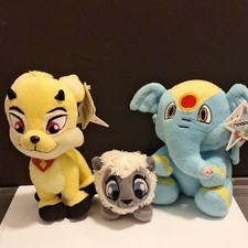 Neopets Babaa 2003 Elephante Ixi Neopets 2003 plush neopets toy