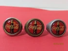 Lot of 3 Vintage Original 1960's Coca-Cola Gum Ball Machine Rings real metal