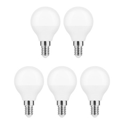 Modee E14 LED Kugellampe P45 7W 700lm 6000K Tageslichtweiß 5 Stück