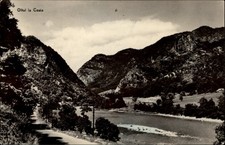 RPPC Oltul la Cozia vintage postcard h769