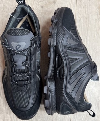 MEN'S ECCO Biom C-Trail M GTX Hiking Shoes Size 5.5 EU 39 Black NEW!!