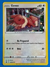 Pokemon Eevee #SWSH175 HOLO Sword and Shield Promo Black Star Promo 2021 on eBay