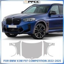 For BMW X3 M Competition 2022-2024 Hood Fender Precut Paint Protection Film PPF