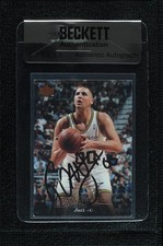 BAS 1995-96 Upper Deck Greg Ostertag #288 Seal of Authenticity Auto 3c7