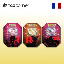 Pokémon Artset X3 Pokébox Team Rocket Mewtwo/Persian/Nidoking FR Neuf Scellé
