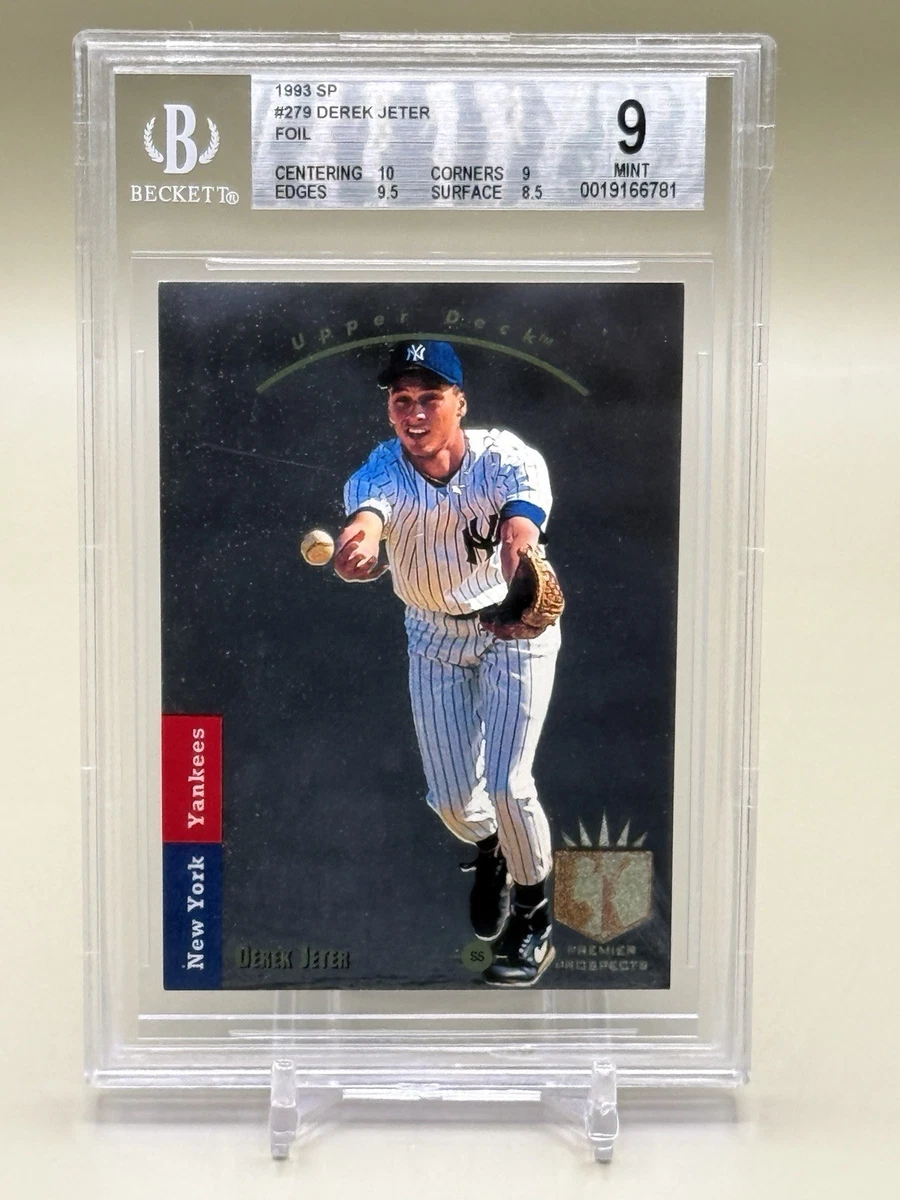 Derek Jeter 9 Graded Baseball Sports Trading Cards & Accessories