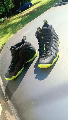 Size 6 & 11c - Nike Air Foamposite One Black Volt