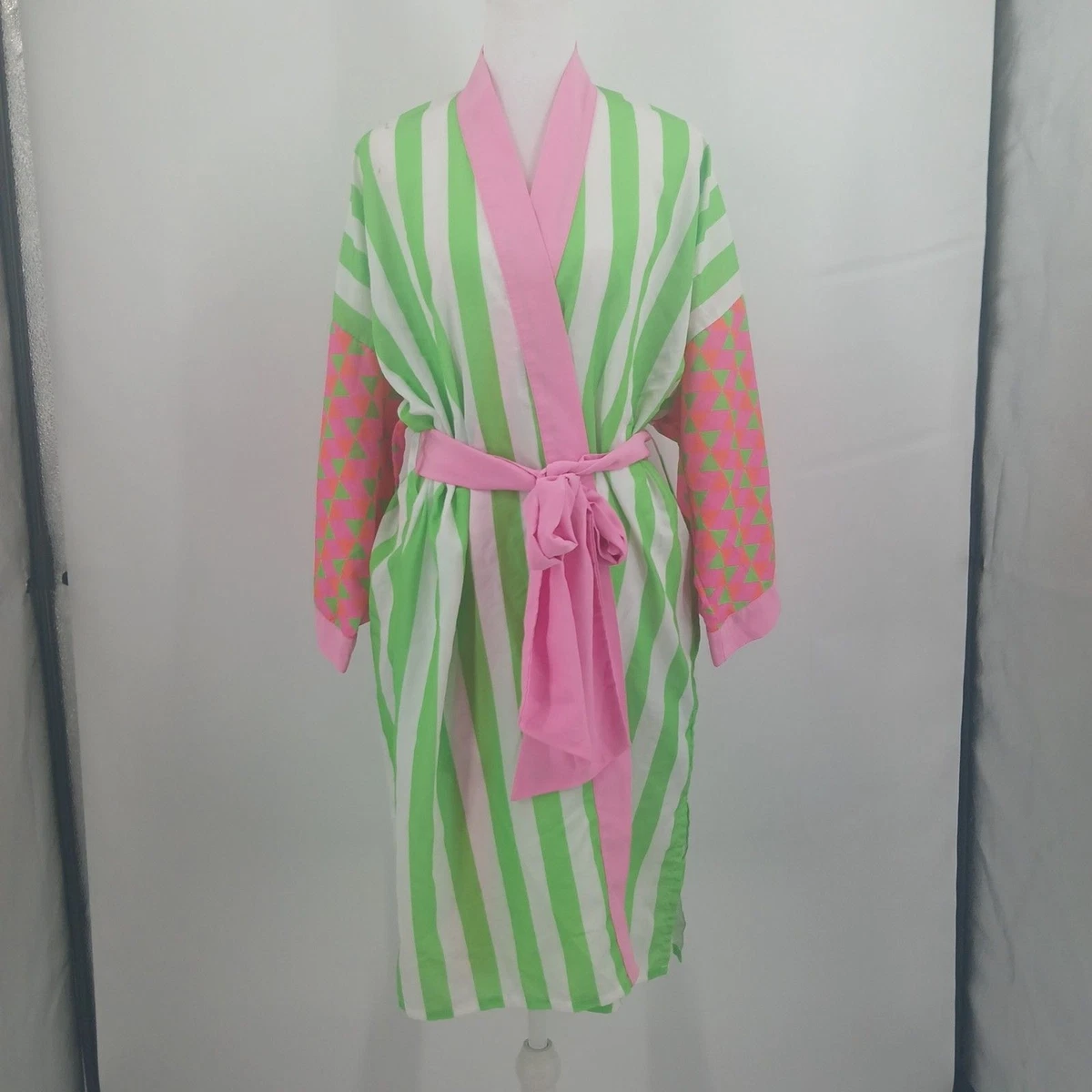 Green Striped Robes for Women for sale | eBay