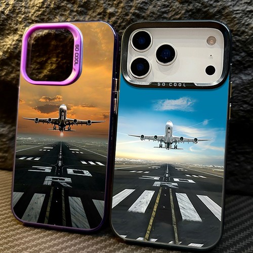 For iPhone 17 Pro Max 16 15 14 13 12 11 Aircraft Parking Area Hard Case Cover - Picture 1 of 18