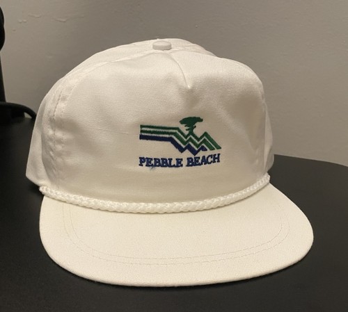 Vintage Pebble Beach Imperial Made In The USA Golf Hat
