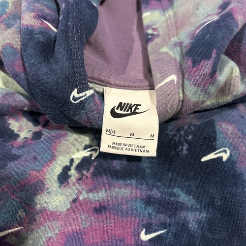 Girls Nike Size M Kids Galaxy Hoodie All over Print Hoodie! Super Cool! - Picture 7 of 14