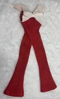 Vintage IDEAL TAMMY DOLL #9105-8 1964 ORIGINAL OUTFIT RED JUMPSUIT ONLY