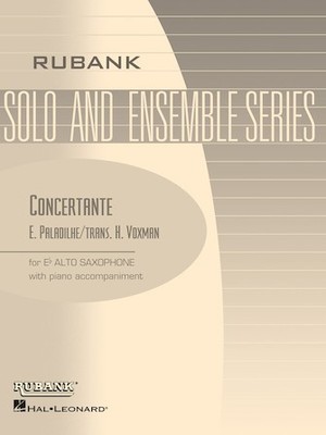 Concertante Alto Saxophone Solo with Piano - Grade 4