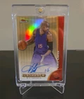 2024 Topps Finest Basketball Gold Refractor Vince Carter #FBA-VC