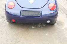 VW New Beetle 9C Stoßstange hinten Stoßfänger blau lila LG5T Heckstoßfänger