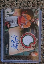 2024 Topps Holiday - Mega Box Autographed Relic Card José Abreu # /50