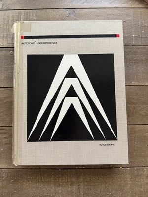 Vintage AutoCAD User Reference Manual 1986 Version 2.1x Autodesk Inc. Hardcover