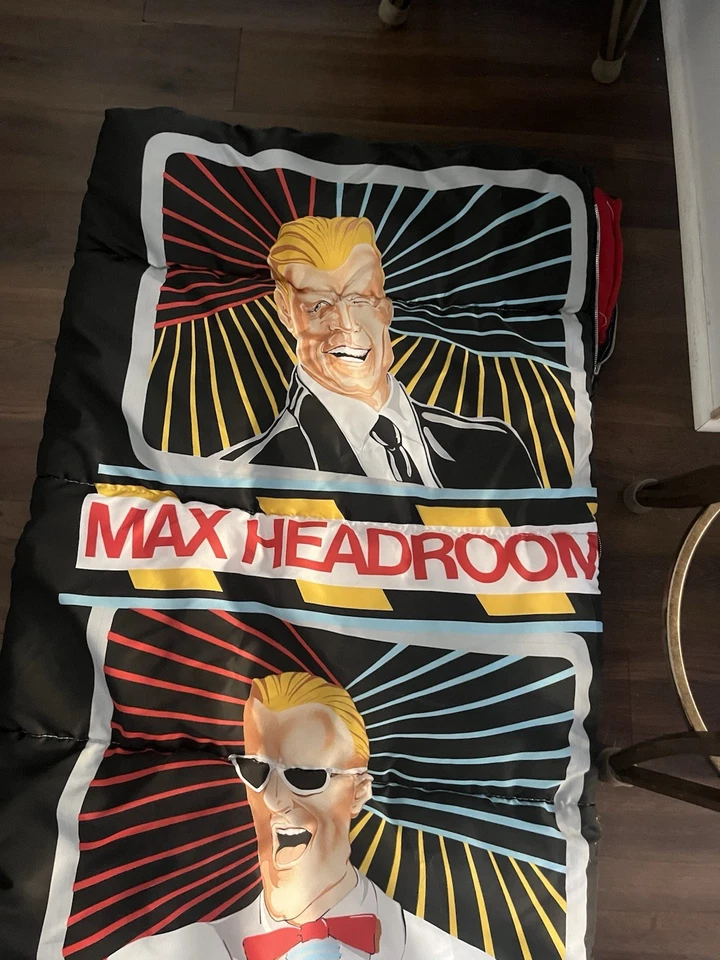 Saco de dormir Max Headroom 5' vintage años 80  Foto 4 de 4