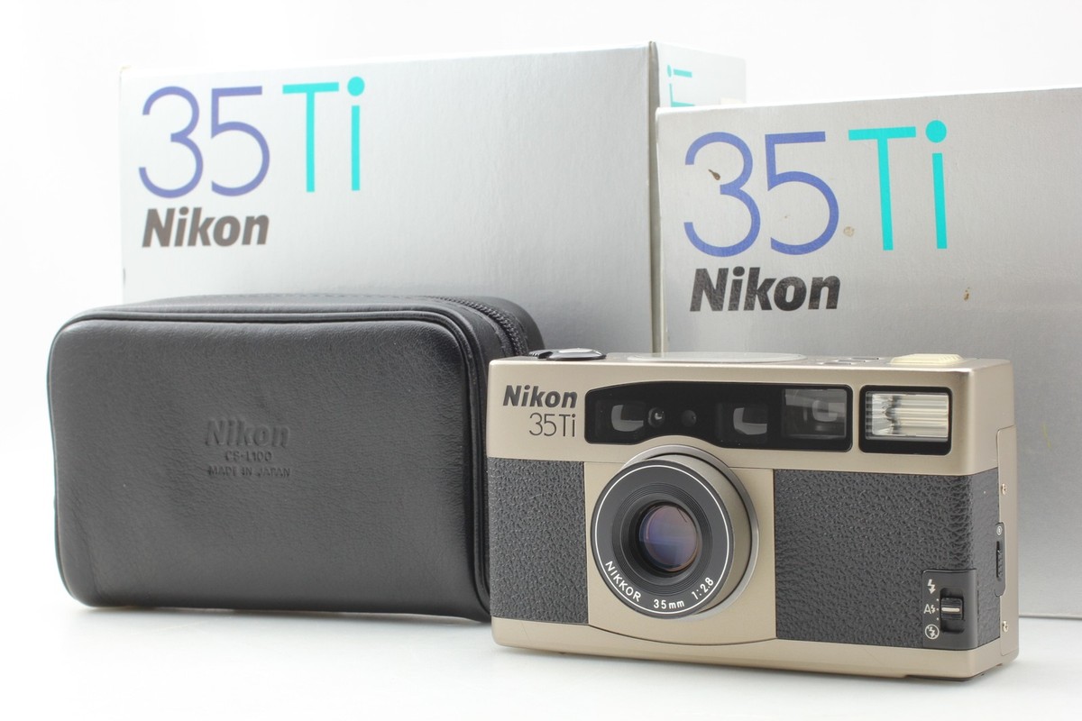 Read Flash Switch [MINT in Box] Nikon 35Ti 35mm f2.8 Film