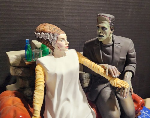 Pro Built Frankenstein And His Bride - Picture 2 of 4