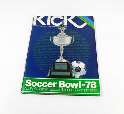 1978 NASL New York Cosmos vs Tampa Bay Rowdies Soccer Bowl Program 8-27-78